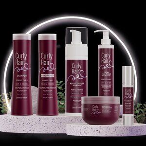 Lanosterín Curly Hair 6‑Piece Curl Care Kit